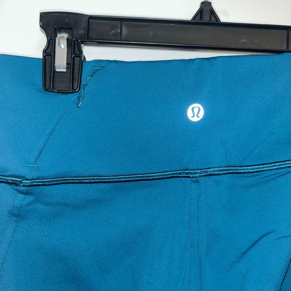 Blue Lululemon leggings
